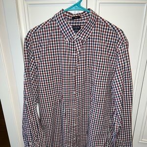 J Crew Gingham Shirt Large